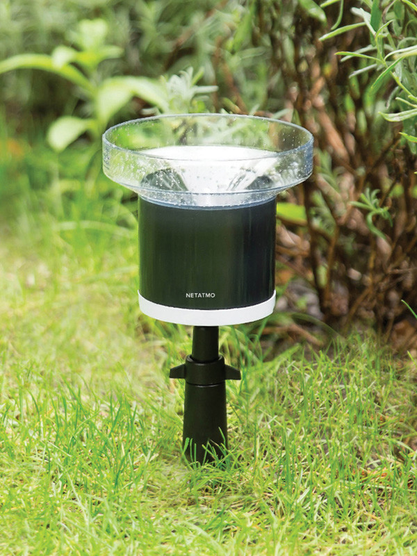Netatmo ウェザーステーション用 Rain Gauge [並行輸入品] Netatmo Rain Gauge | Slimme regenmeter Netatmo 123led.nl